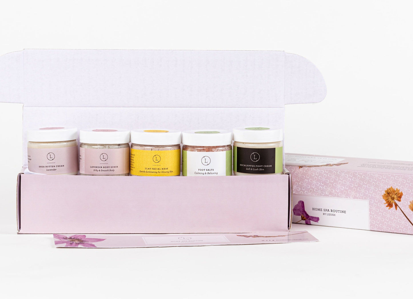 A Full body Luxury Home Spa Routine Gift Set, Perfect Mother's Day gift - Buy 4 jars Get 5 th FREE!
