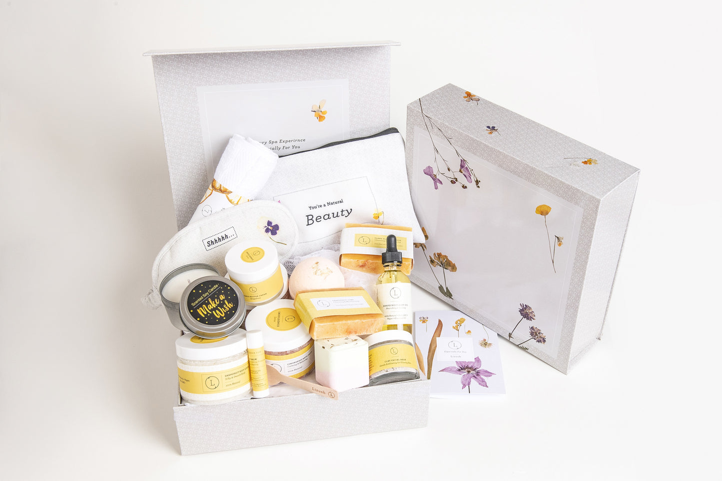 Cheer up Gift Basket, Natural Care Package, Recovery Gift Box