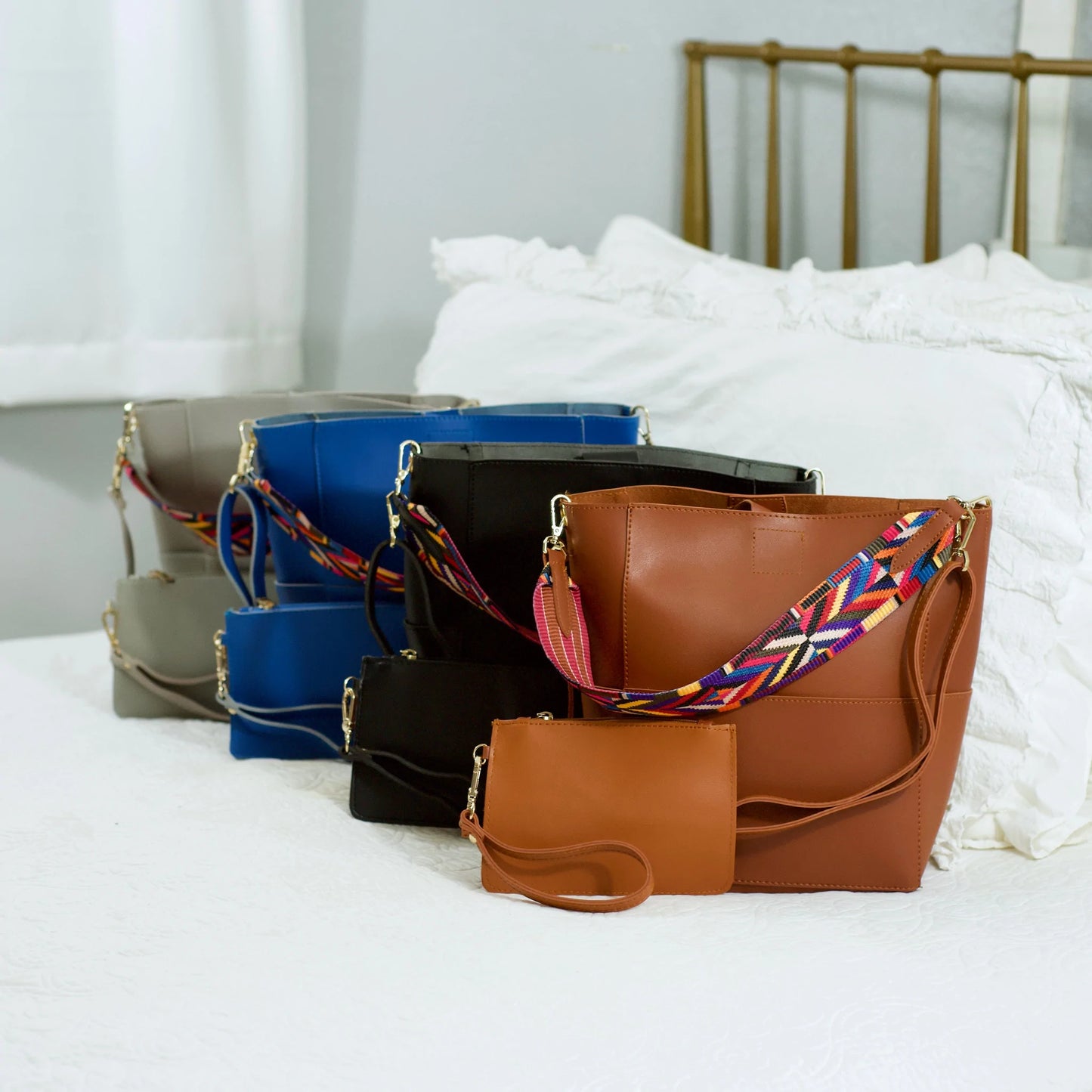 Handbag & Matching Wristlet
