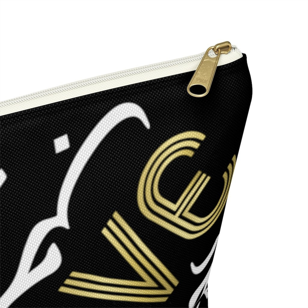 Black LOVE Accessory Pouch