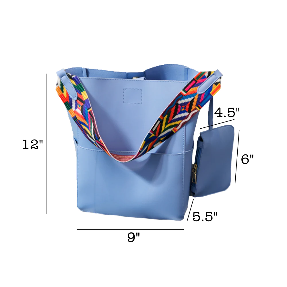 Handbag & Matching Wristlet