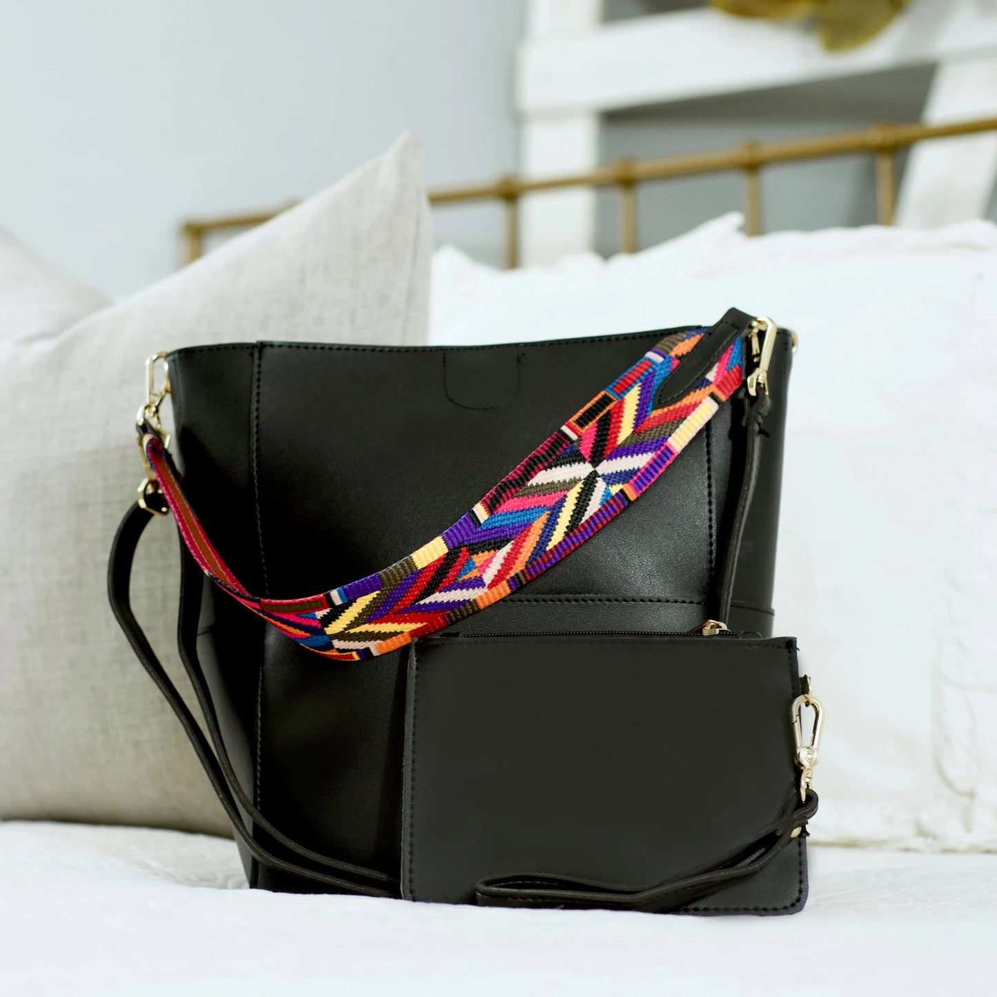 Handbag & Matching Wristlet